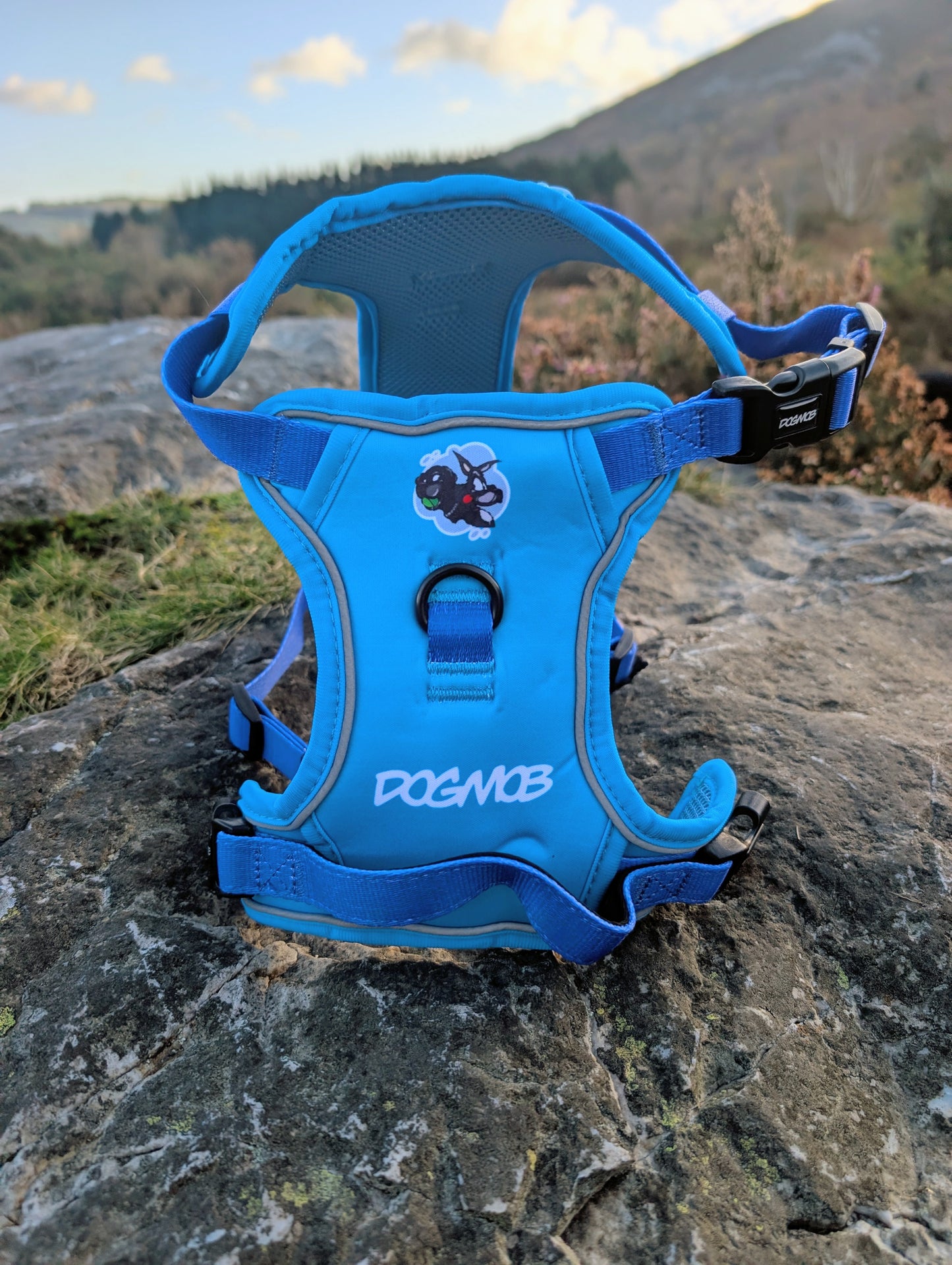 DOGMOB OG Harness - Blue